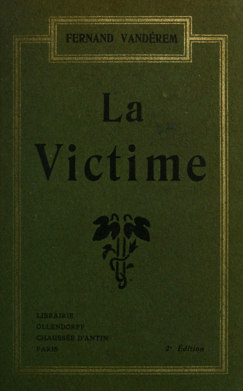La victime La victime